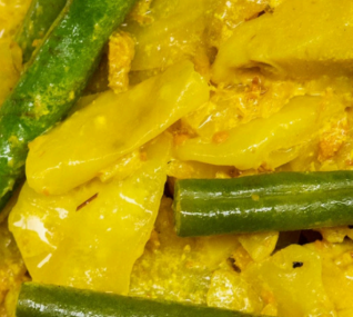 Jackfruit & Cabbage Curry