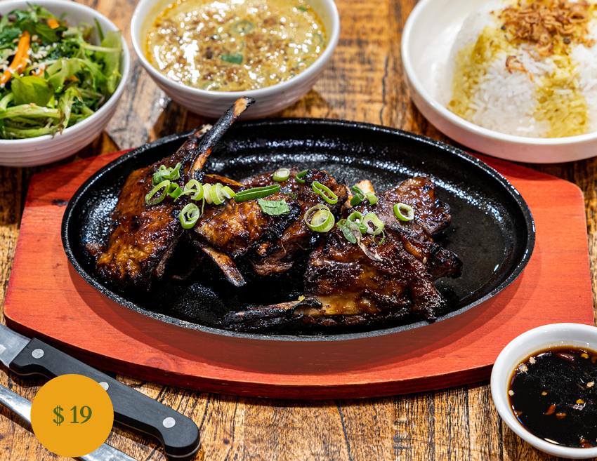 GRILLED LAMB RIBS