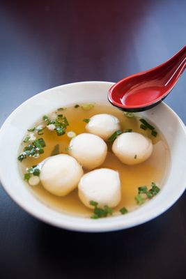 Fish Ball Soup (Bakso Ikan Kuah)