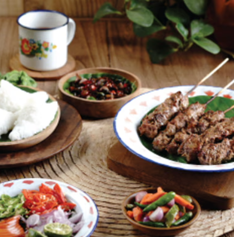 Beef Satay Maranggi Purwakarta with Sweet Soy Sauce