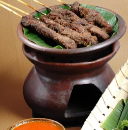 Lamb Satay Tegal with Sweet Soy Sauce