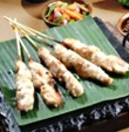Chicken Satay Taichan Jakarta with Spicy Chili & Garlic Sambal