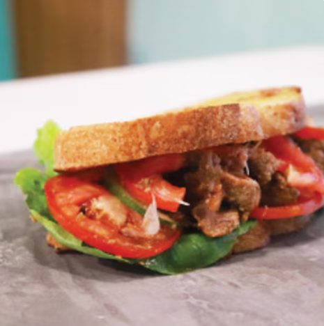Beef Satay Maranggi Sandwich