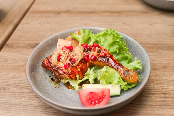 Fried Chicken With Matah Sauce