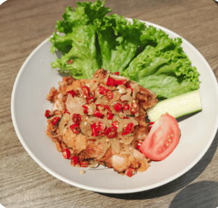 Boneless Crispy Chicken (Ayam Geprek)