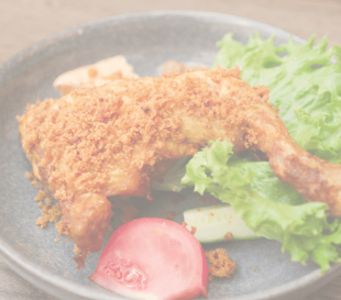 Crispy Flakes Fried Chicken (Ayam Kremes)