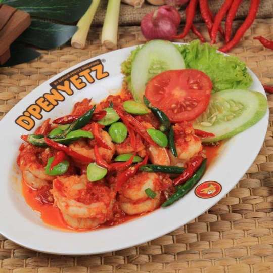 Petai Prawns (UDANG PETE)