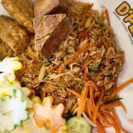VEGETARIAN FRIED RICE (NASI GORENG VEG) (MILD)