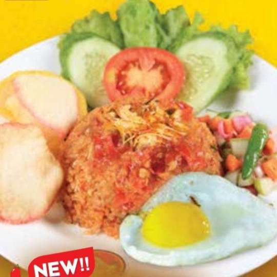 BALADO FRIED RICE (NASI GORENG BALADO AYAM SUIR)