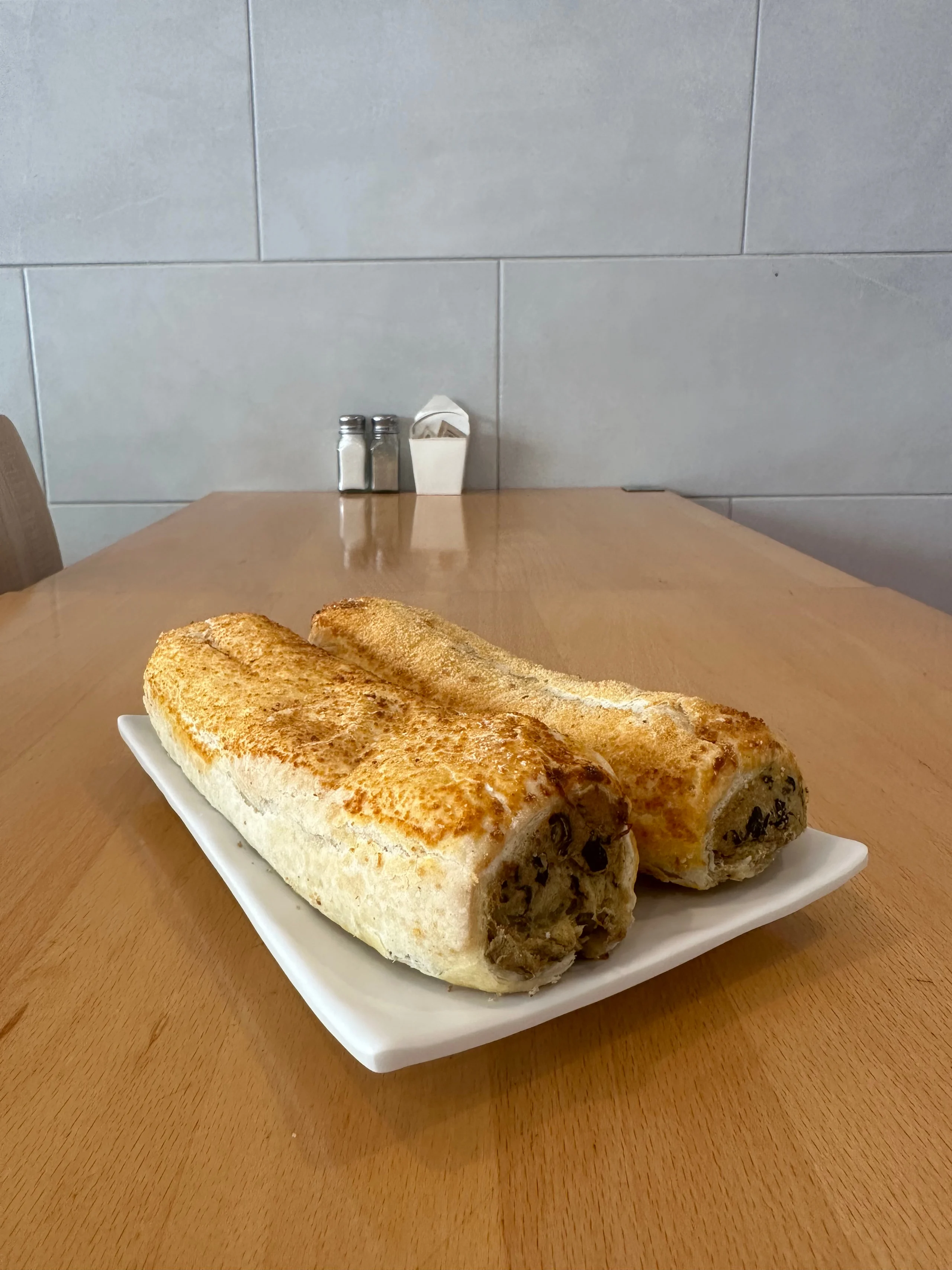 Spinach ricotta roll