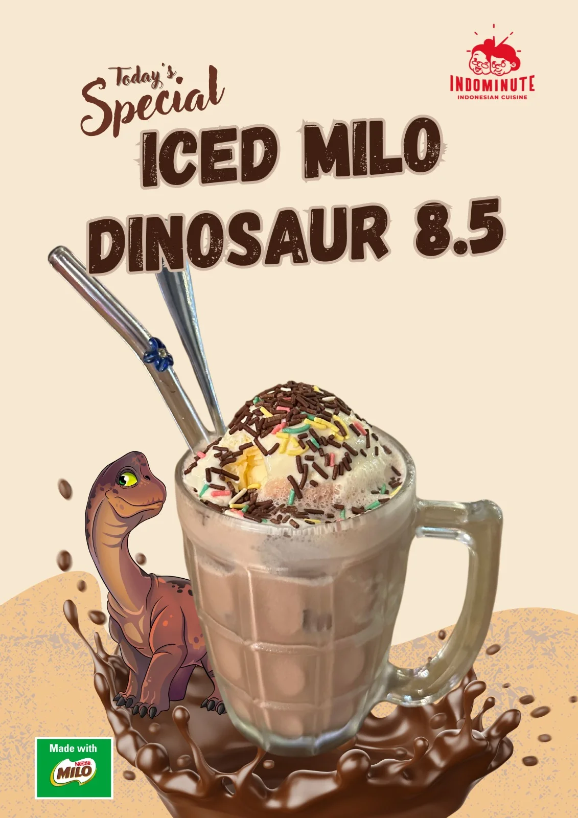 Es (iced) milo dinosaur