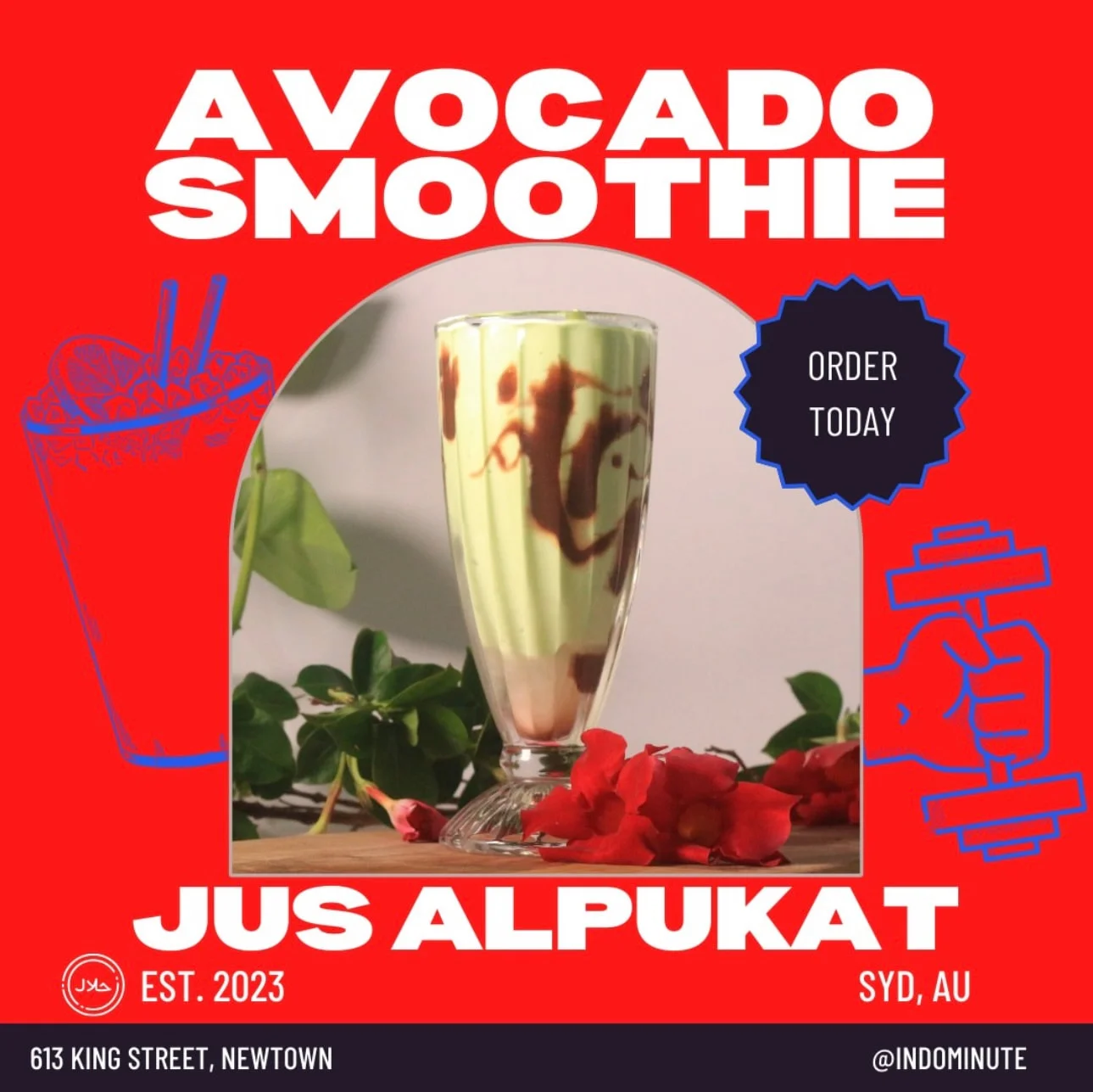Avocado Smoothie (JUS ALPUKAT)