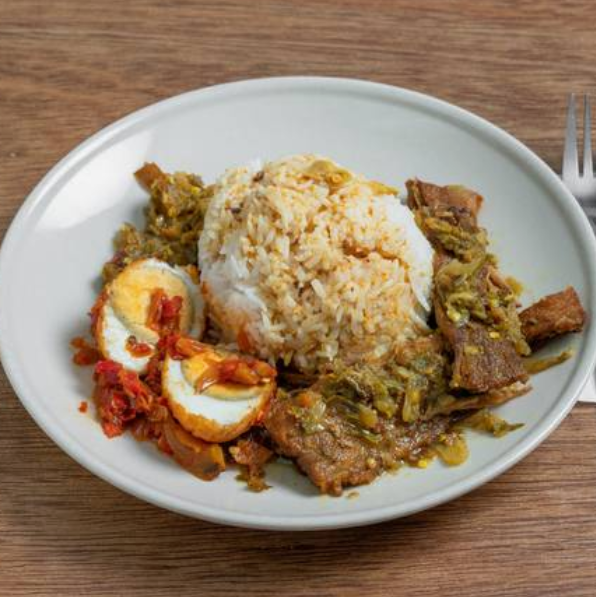 Beef Dendeng & Egg Chilli