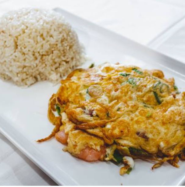 Omelette and Rice