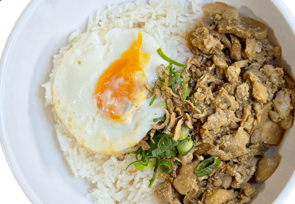 Nasi Ayam Jamur