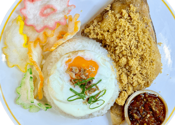 Nasi Ayam Goreng Kremes