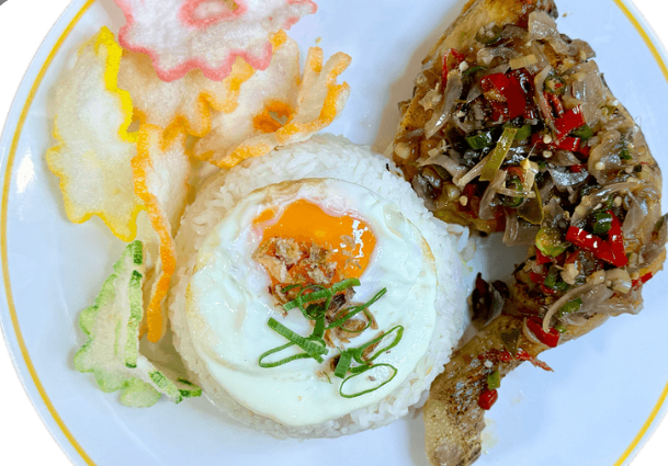 Nasi Ayam Bakar Sambal Matah