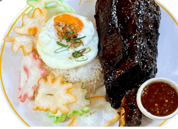 Nasi Iga Sapi Panggang Kantin