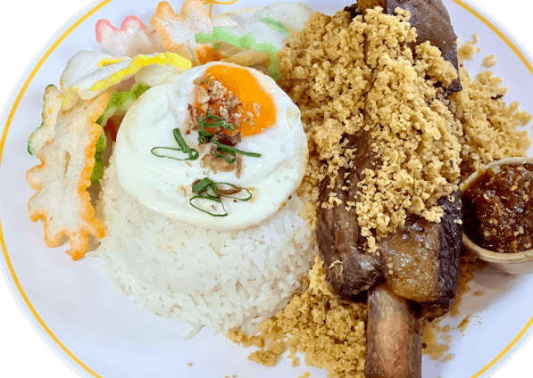 Nasi Iga Sapi Goreng Kremes