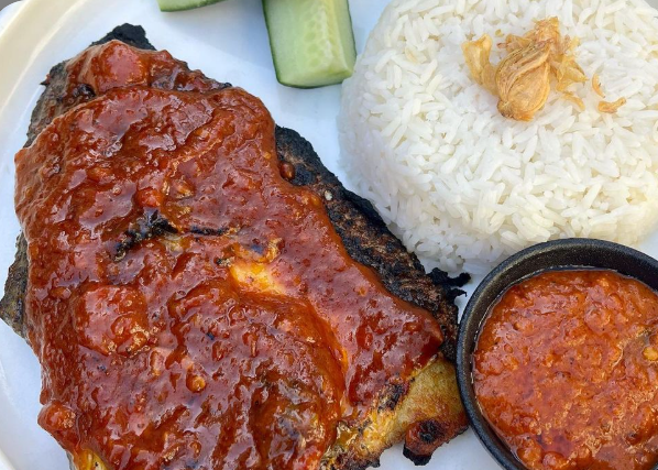 Ikan Bakar Jimbaran + Rice
