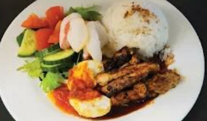 EGG BALADO WITH GRILLED CHICKEN
