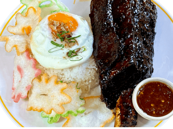 Nasi Iga Sapi Panggang Kantin