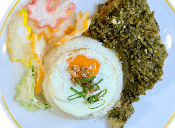 Nasi Ayam Bakar Cabe Ijo (GF)