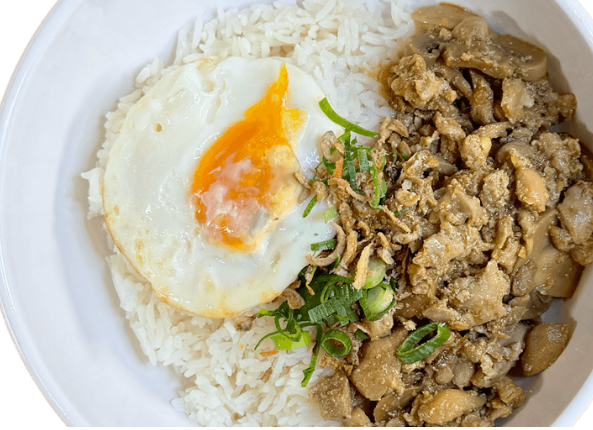 Nasi Ayam Jamur