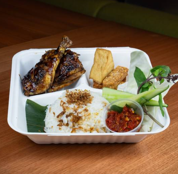 Grilled Chicken with Rice