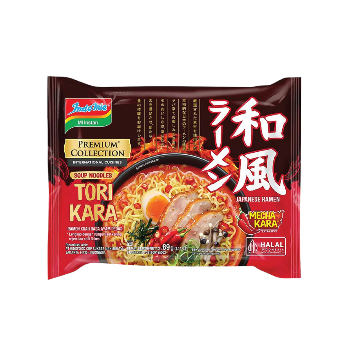 Indomie Premium Collection Tori Kara 86 Gr