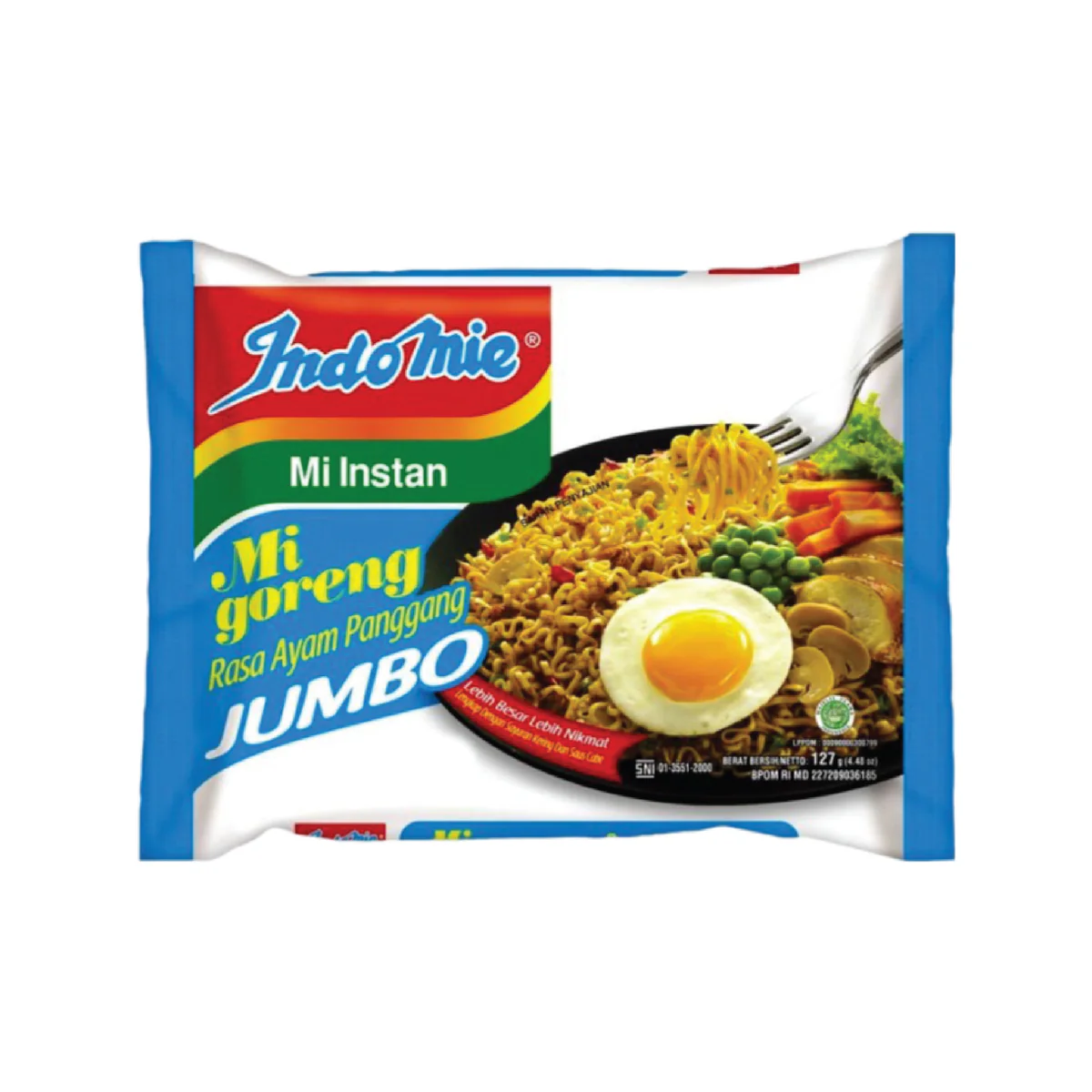 Indomie Fried Jumbo Grilled Chicken 126 Gr