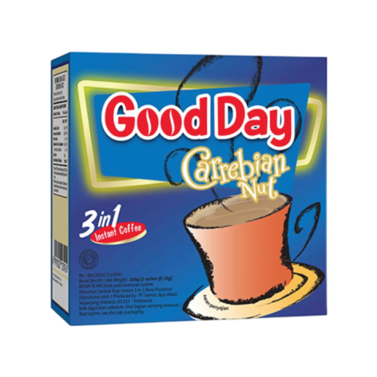 Good Day Carrebian Nut 10 X 20 Gr