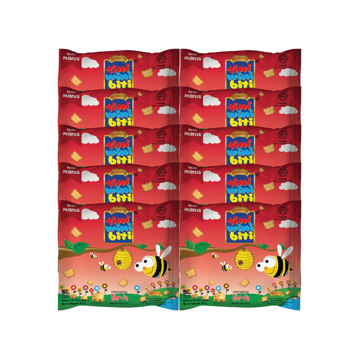 Sweet Tini Wini Biti 10 X 20Gr