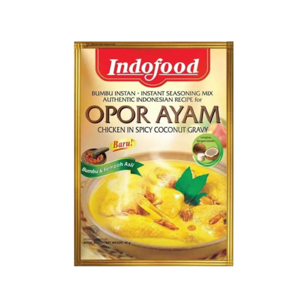 Indofood Instant Chicken Opor 45 Gr