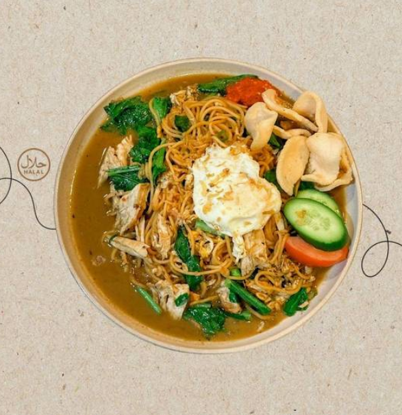 Mie Nyemek Jawa / Javanese Wet Noodle