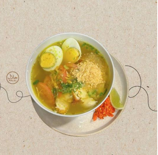 Soto Ayam Khas Lamongan / Chicken Noodle Soup