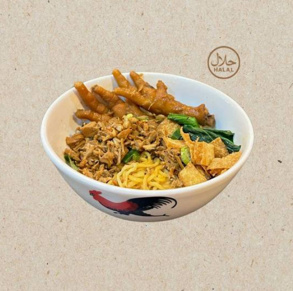 Mie Ayam Ceker | Chicken Feet Noodle