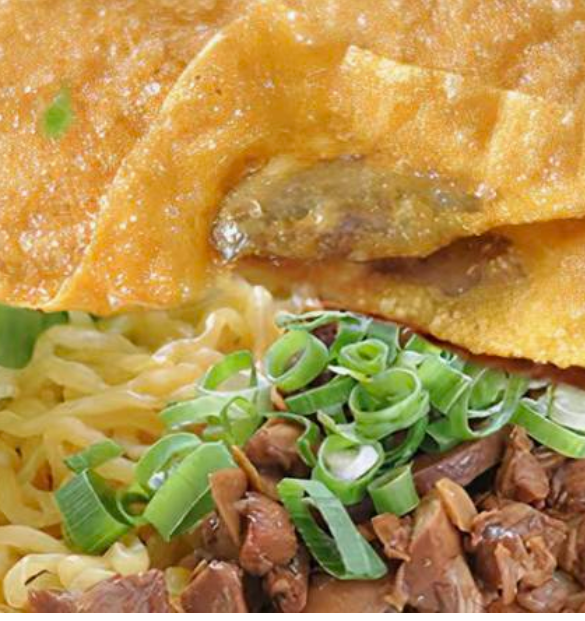 Mie Ayam Pangsit Goreng