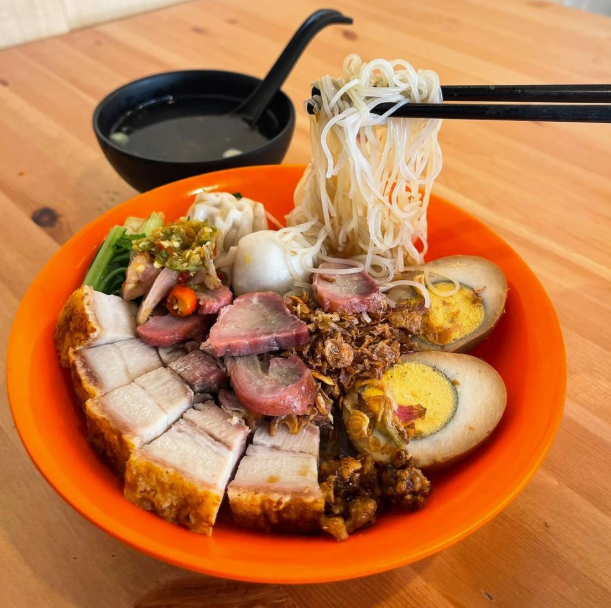 Bihun Pangsit Roastpork