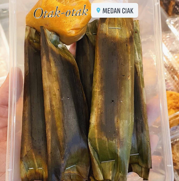 otak otak / grilled fish cake