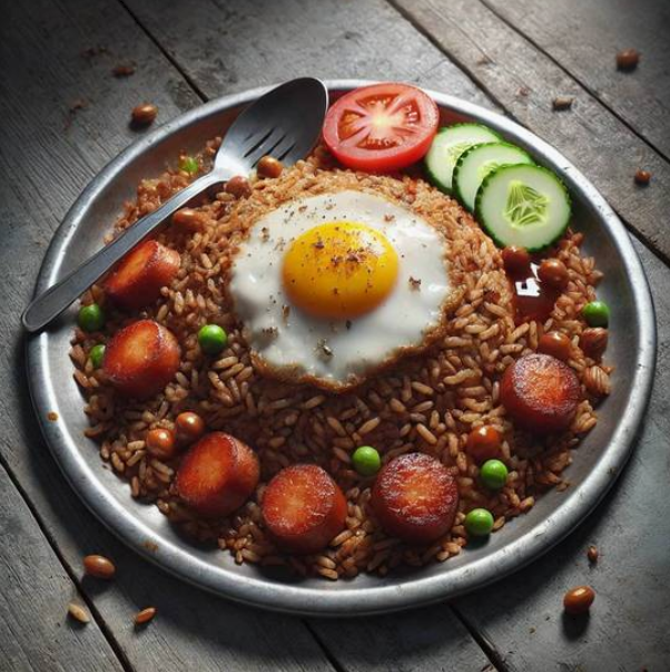 Nasi goreng special (sosis)