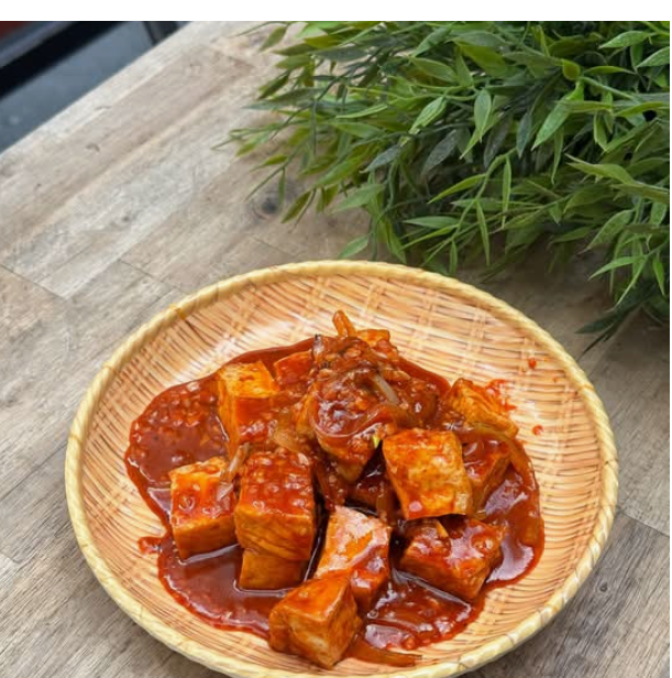 Tahu Saus Pedas