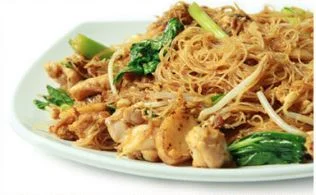 Bihun Goreng (Stir-Fried Rice Vermicelli Noodle)