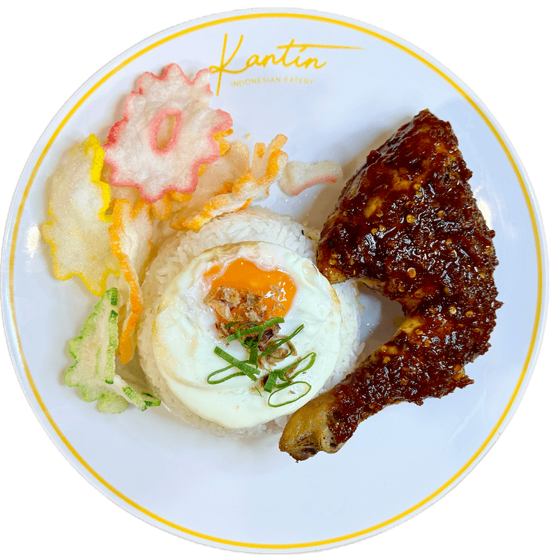 Nasi Ayam Bakar Manis Pedas