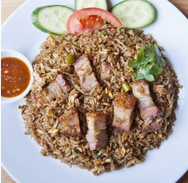 Nasi Goreng Babi Panggang / Roast Pork