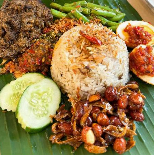 Nasi Prang Rendang Sapi