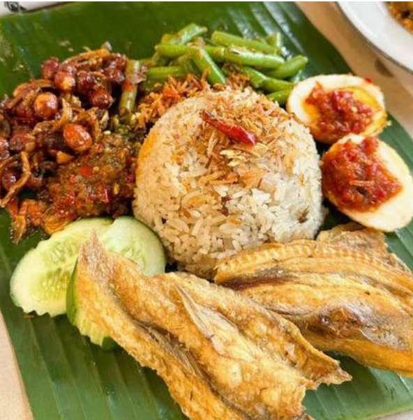 Nasi Prang Ikan Asin