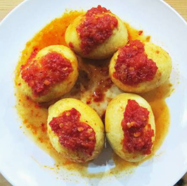 Telor Balado 3 Eggs Per Portion