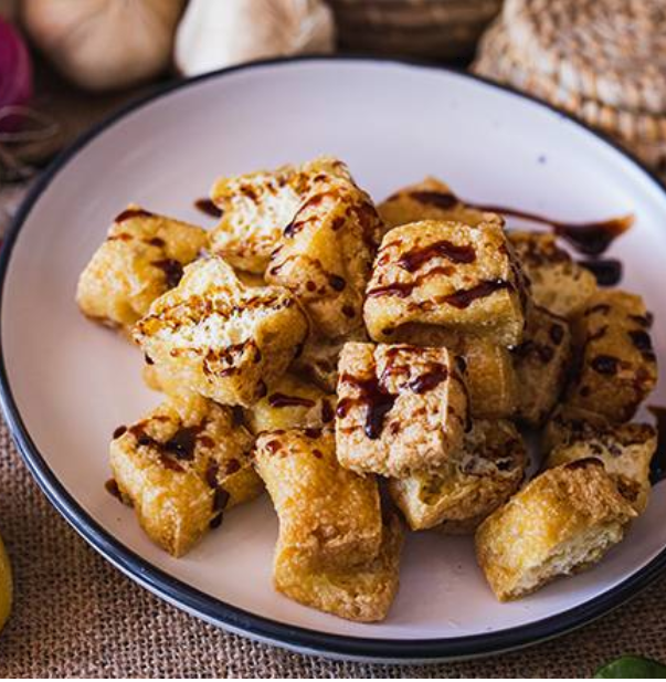 Deep Fried Tofu with Sweet Sauce (V)