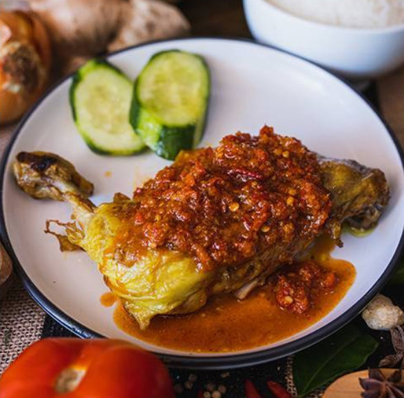 Grilled Chicken with Balinese Sauce